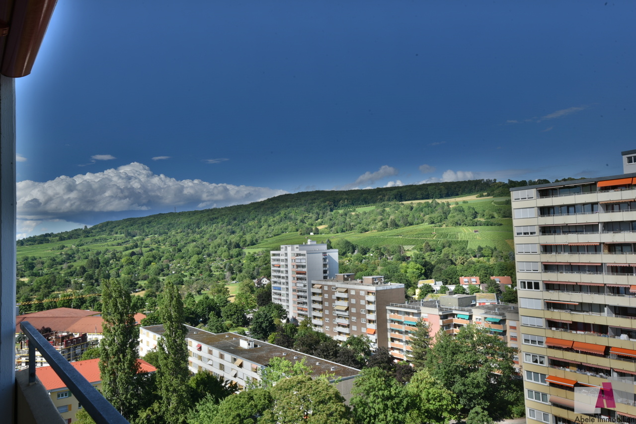 Fantastische Aussicht vom Balkon