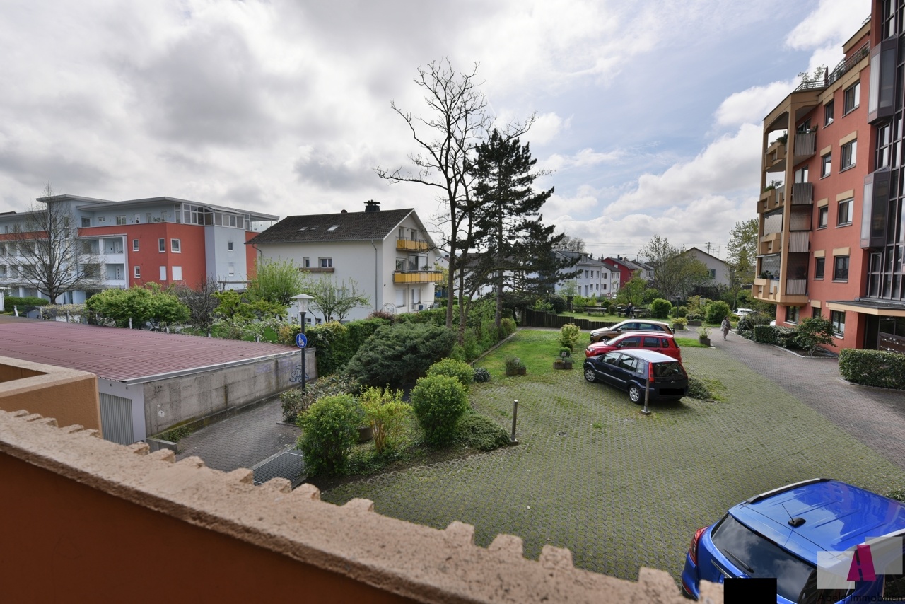Ausblick vom Balkon