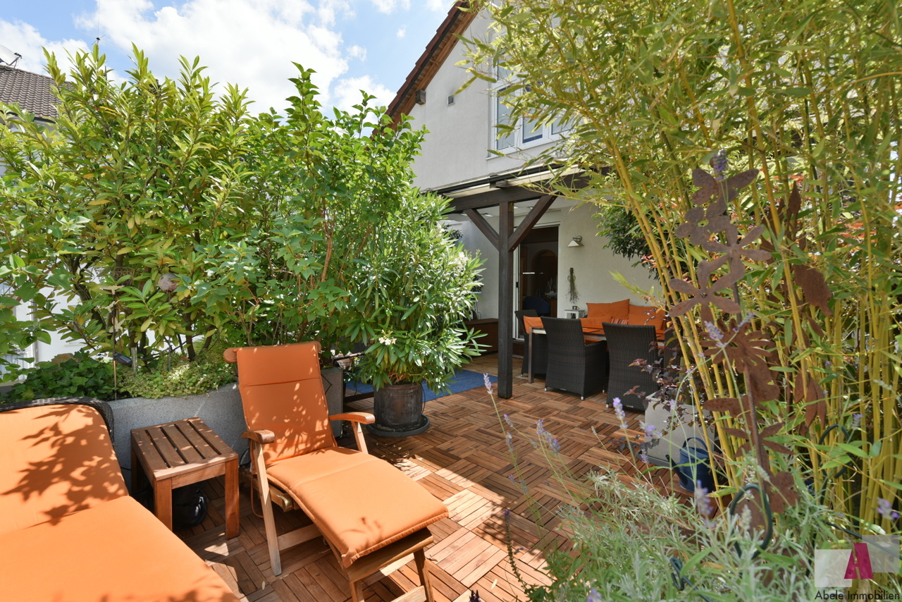 Große Dachterrasse