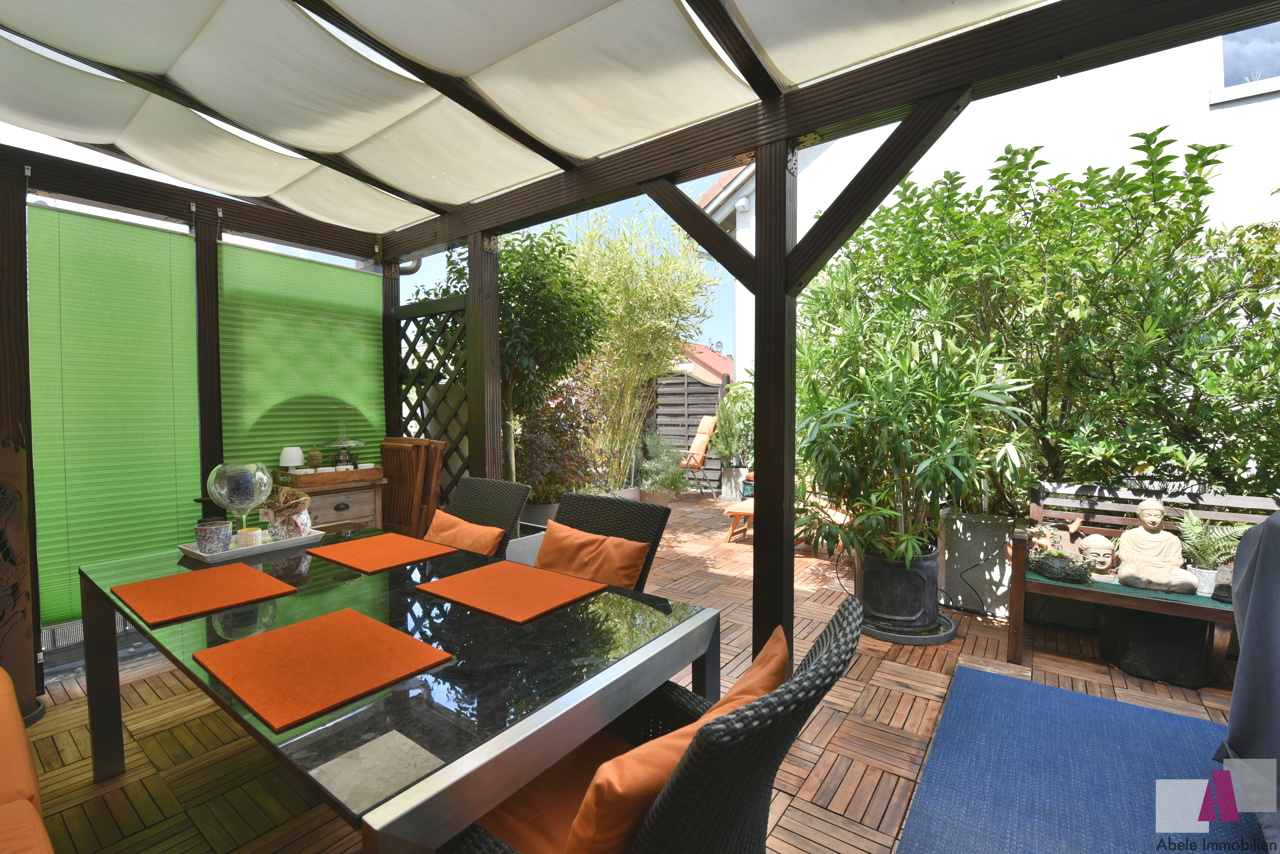 Dachterrasse zum Wohlfühlen