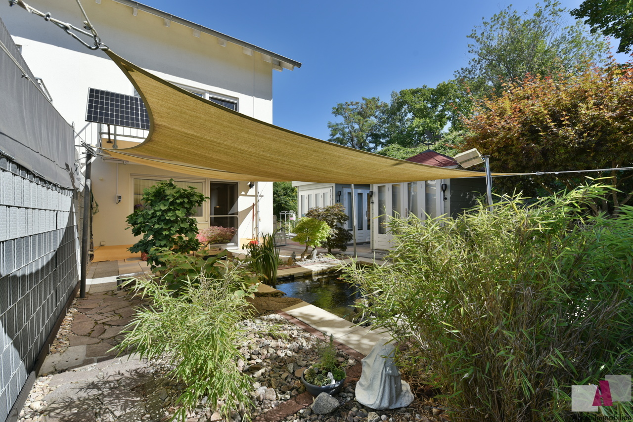 Blick zur Terrasse