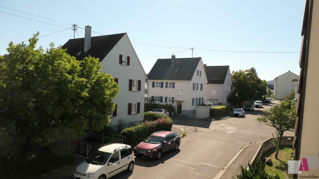 Aussicht vom Balkon
