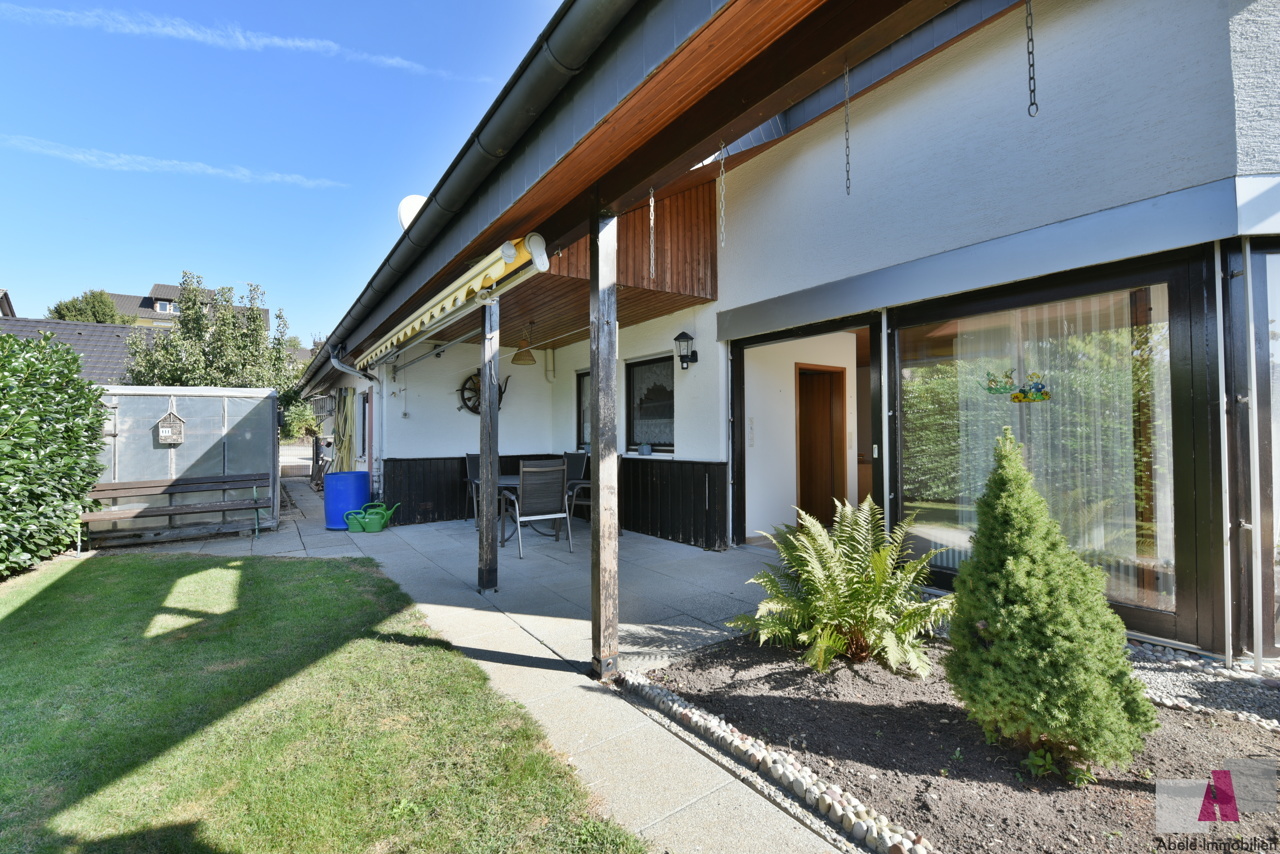 Blick zur Terrasse
