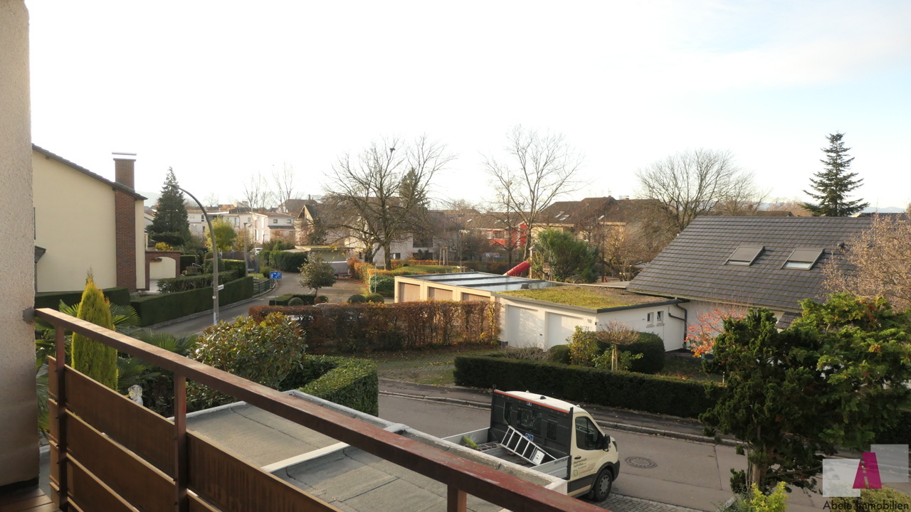 Aussicht vom Südbalkon