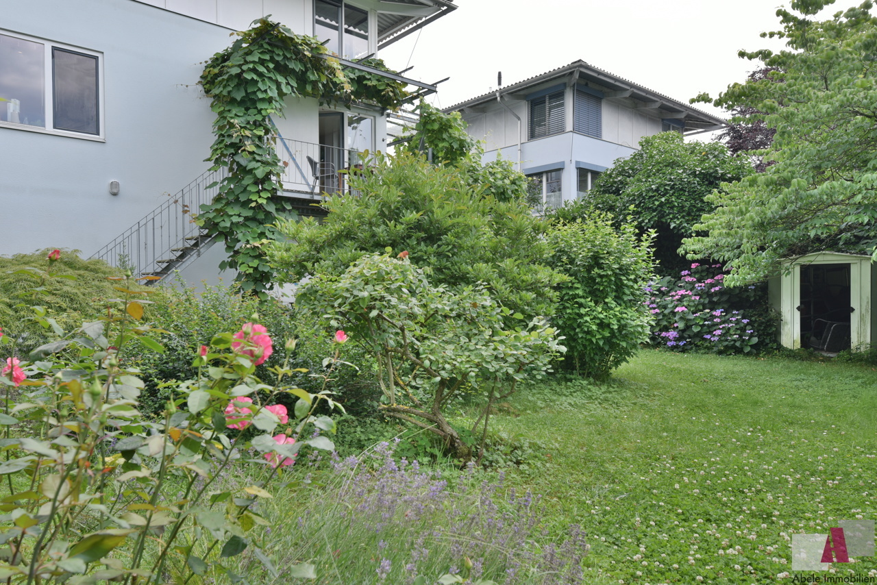 Blick zum Haus