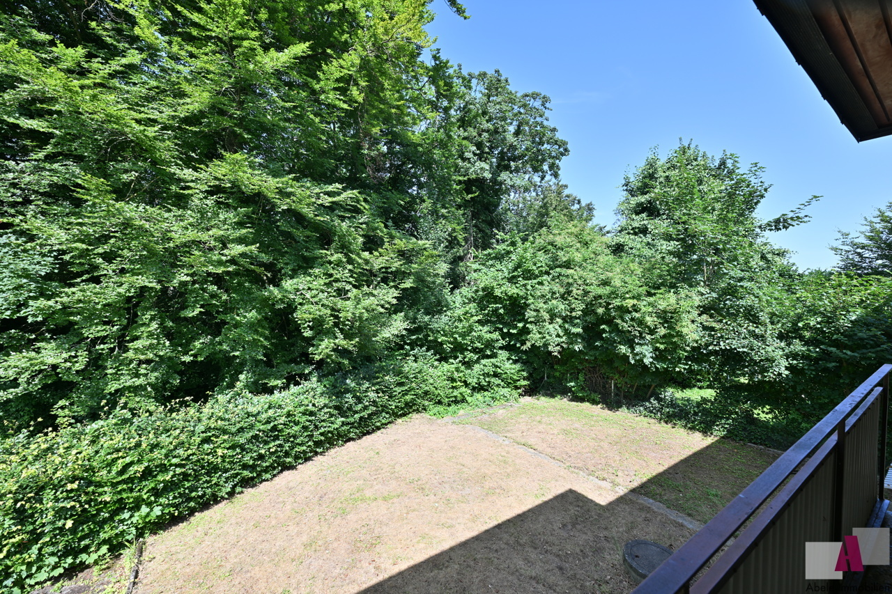 Blick vom Balkon