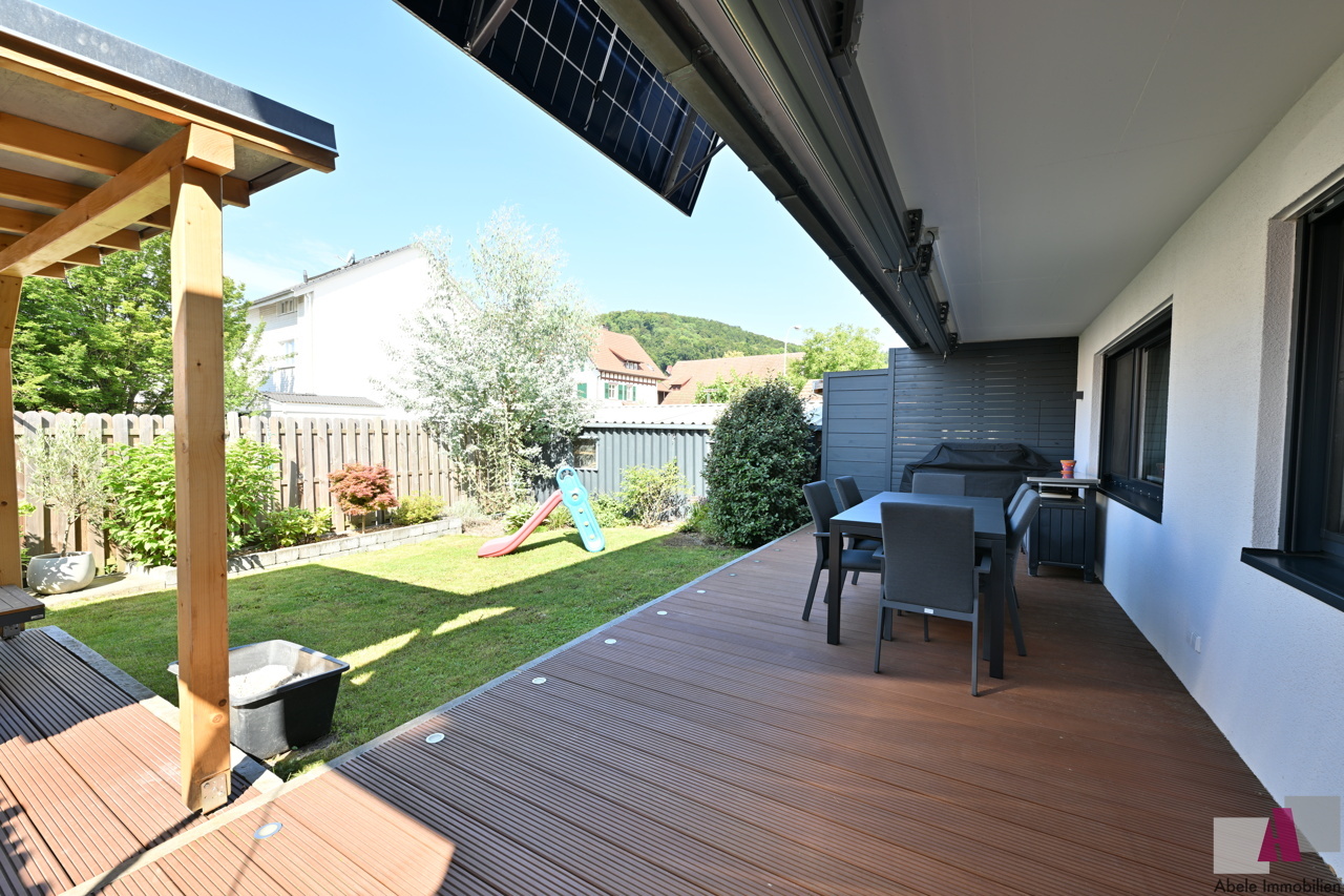 Terrasse und Garten