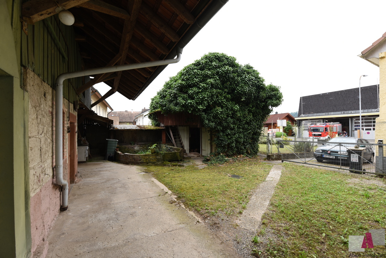 Blick Richtung Straße