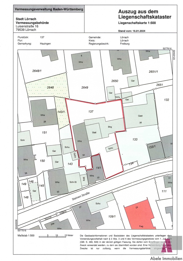 Lageplan 