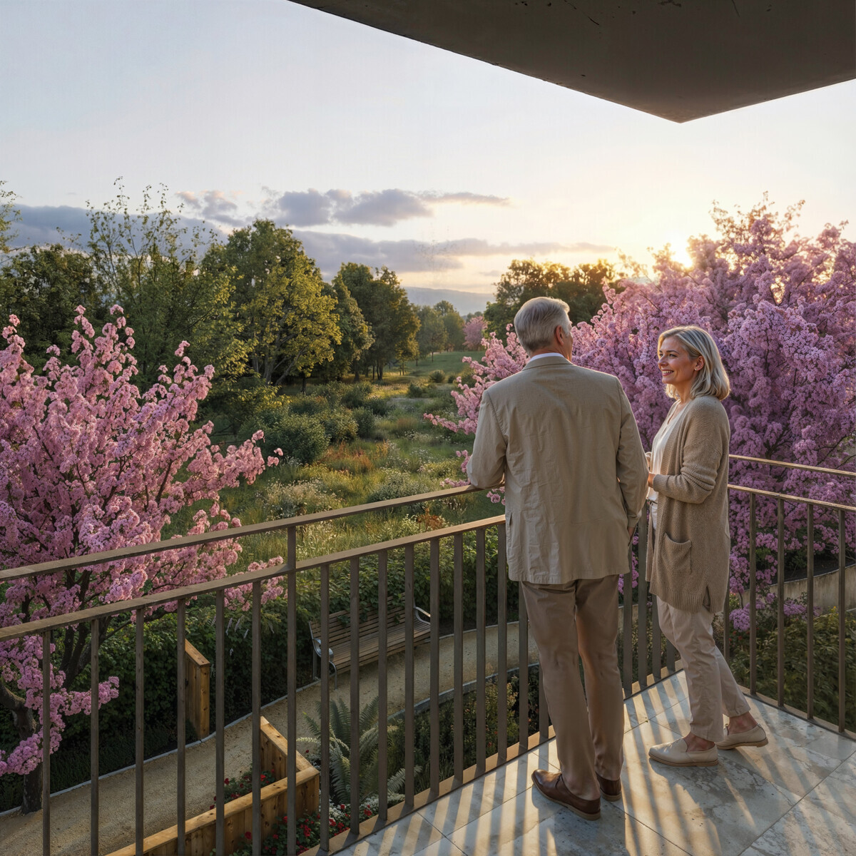 BALCONY SUNSET