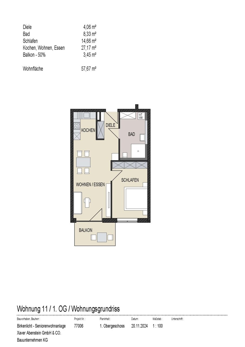 Grundriss WHG 11