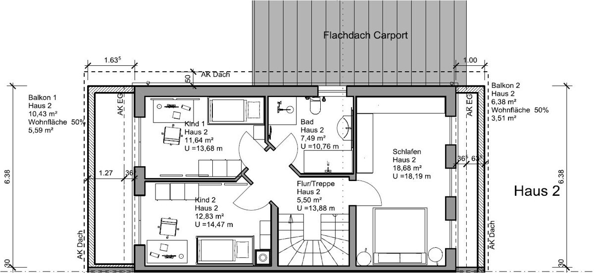 Grundriss_DG_BA_Haus 2