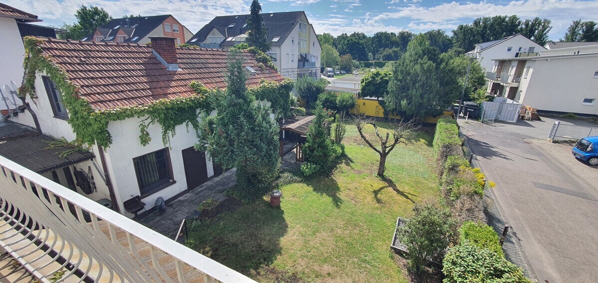 Blick vom Balkon
