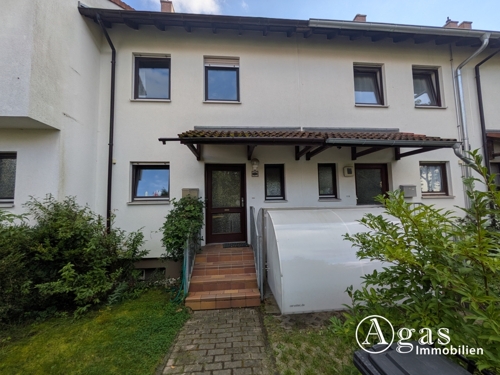 Eingang im Reihenhaus in Karow