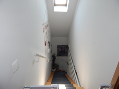 Treppenaufgang zur Maisonette