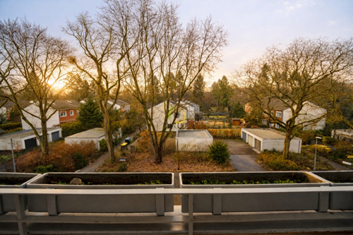 Balkon Ausblick