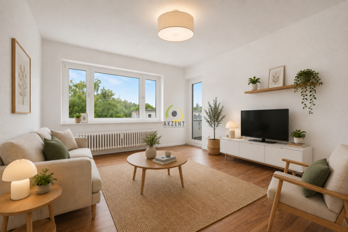 Homestaging-Wohnzimmer