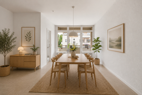 Homestaging Essbereich