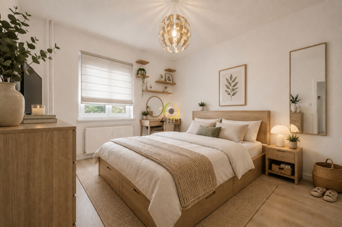 Homestaging Schlafzimmer