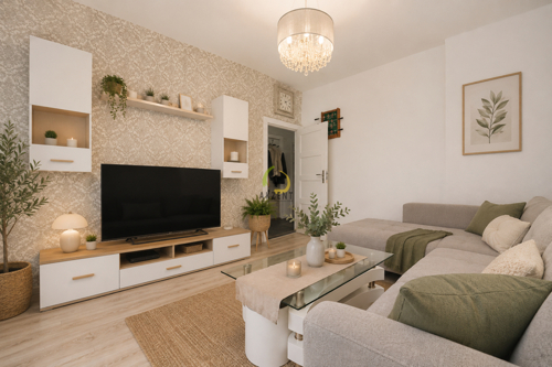 Homestaging Wohnzimmer