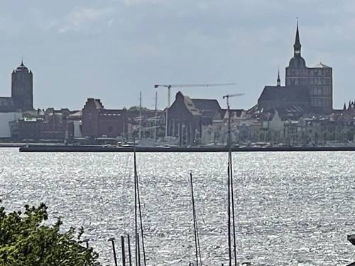 Seeblick über den Strelsund  