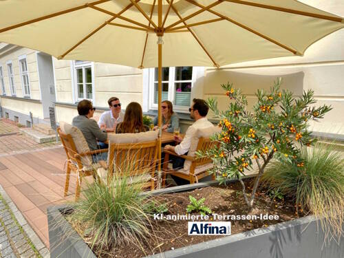 WE 2 Süd-Ost-Terrasse