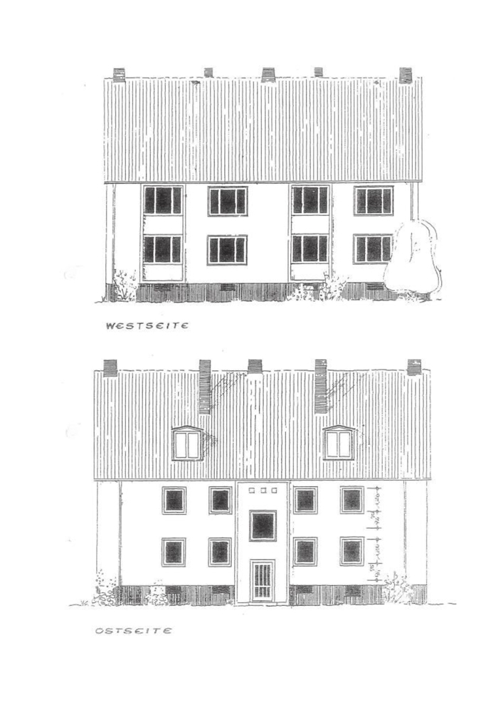 Ansicht Ost Westseite