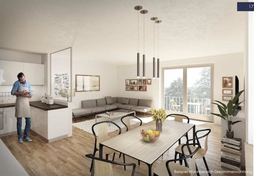 Beispiel 3 Zimmerwohnung 