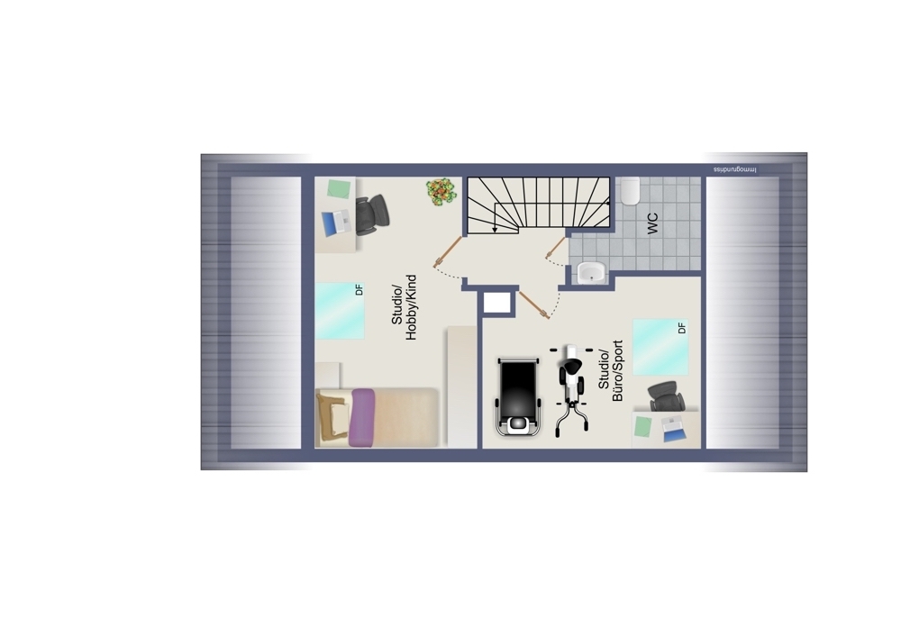 Grundriss Dachgeschoss