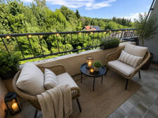 Virtuelle Einrichtung Balkon
