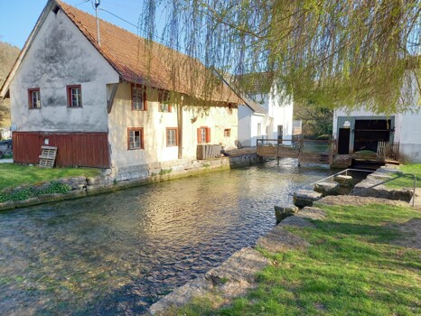 gegenüber liegende Mühle
