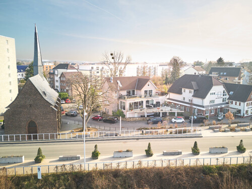 Vogelperspektive Umgebung