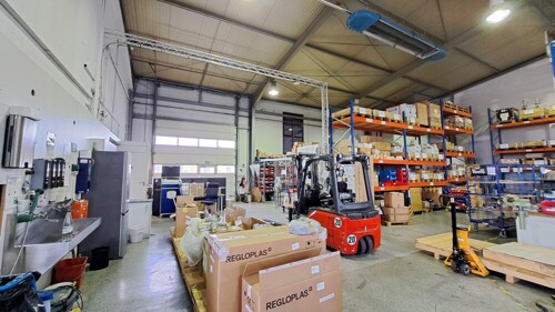 Lager-Produktionshalle