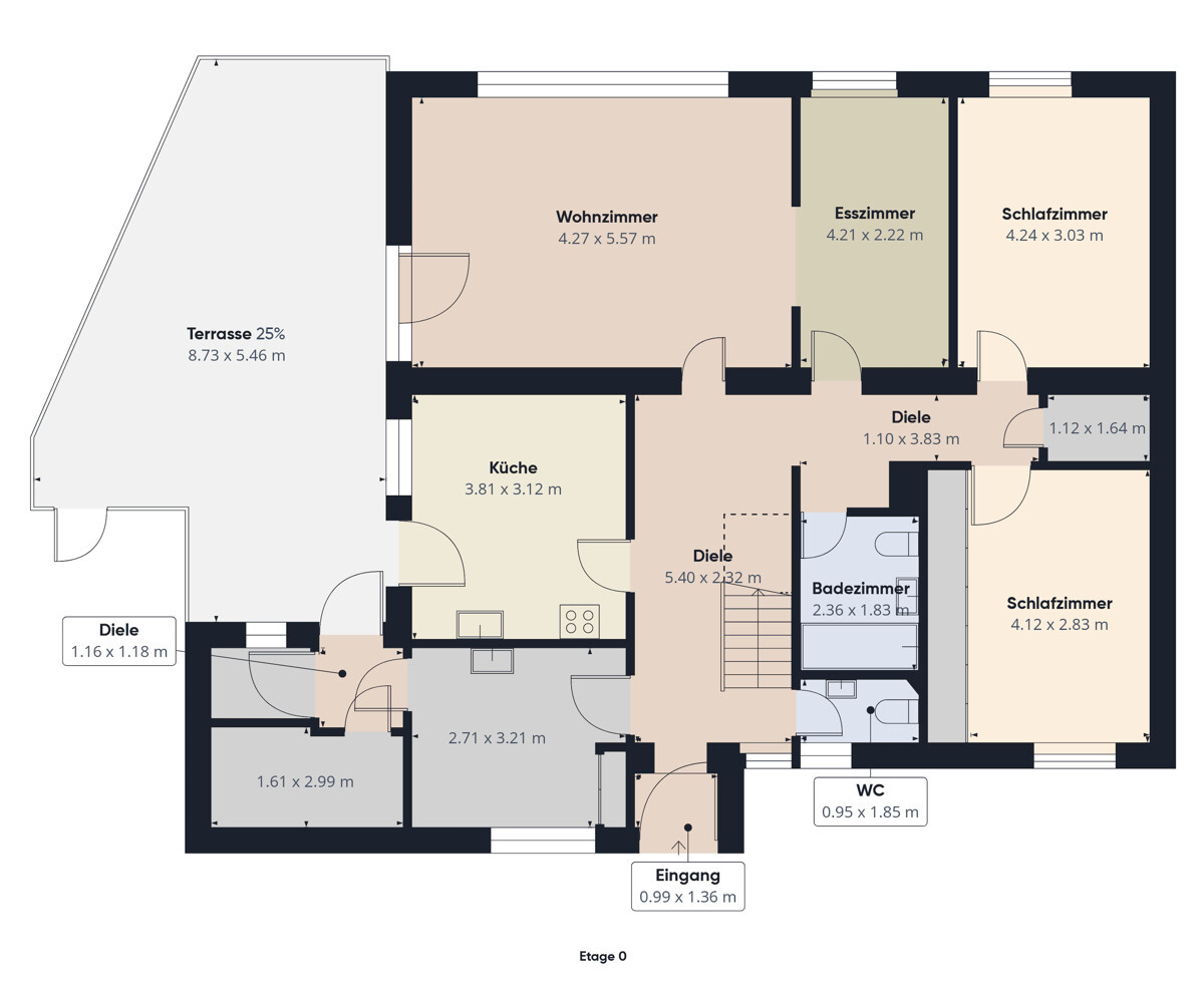 Grundriss Erdgeschoss