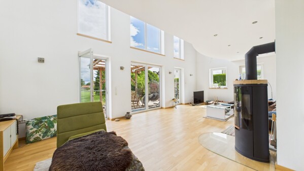 Fensterfront zur Terrasse