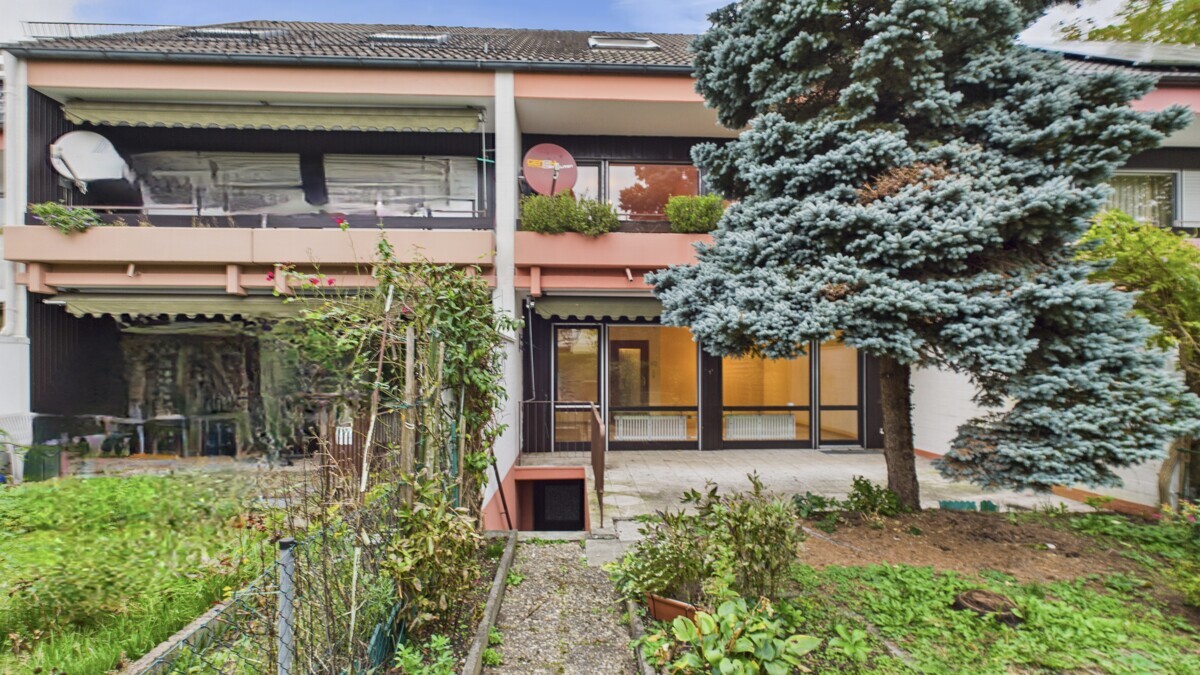 Schnitt Grundstück Garten