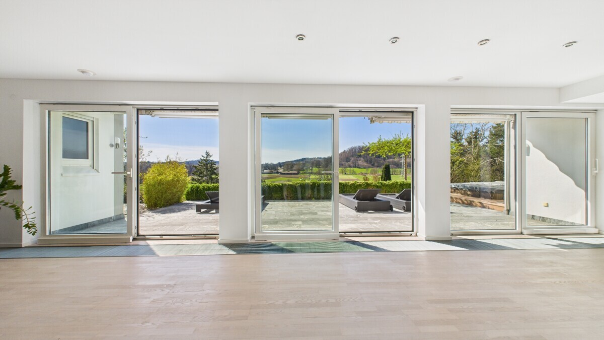 Ausgang Außenbereich Wellness