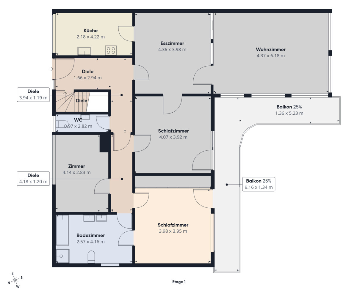 Grundriss Erdgeschoss