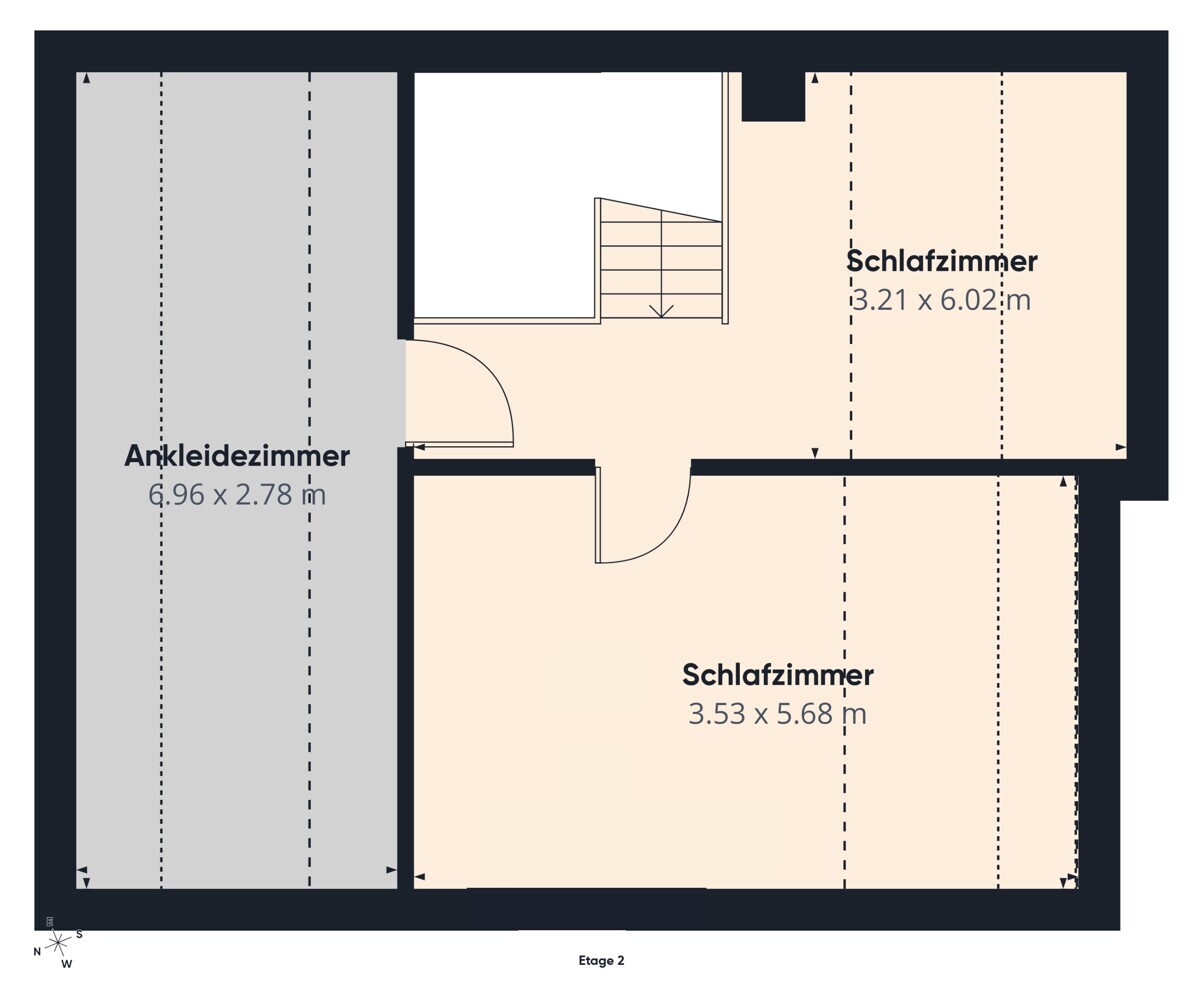 Grundriss Dachgeschoss