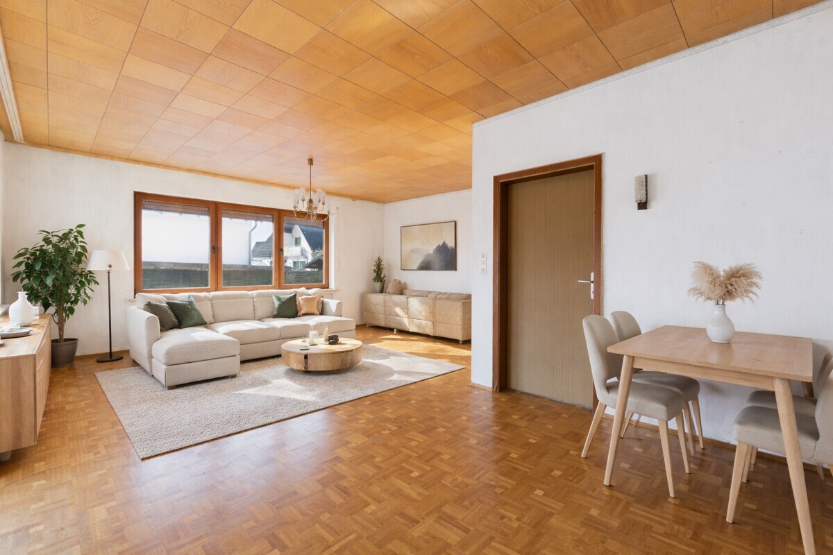 Visualisierung Möblierung Wohnbereich