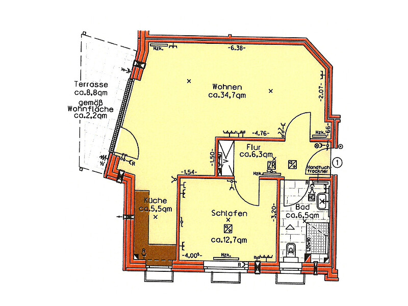 Traumhafte 2 Zimmerwohnung mit sonniger Terrasse - Photo 1