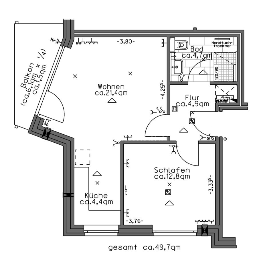 KFW40- Neubau - Nähe Norderstedter Stadtpark - 2 Zimmer mit Balkon - Photo 2