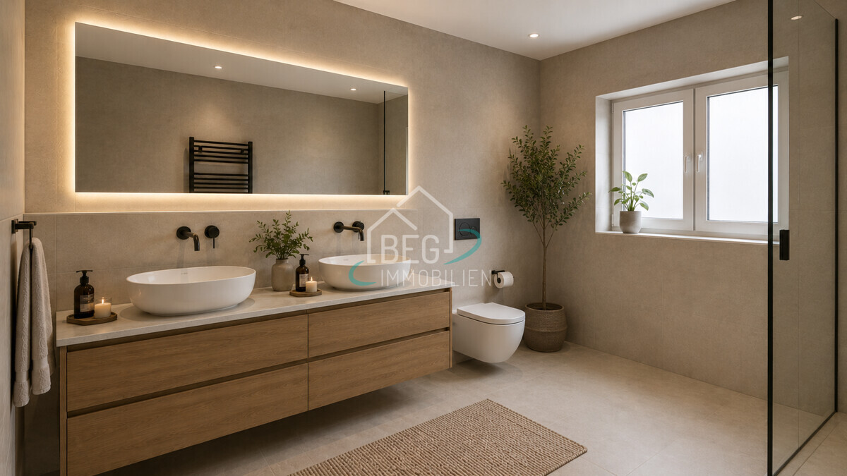 Badezimmer mit KI