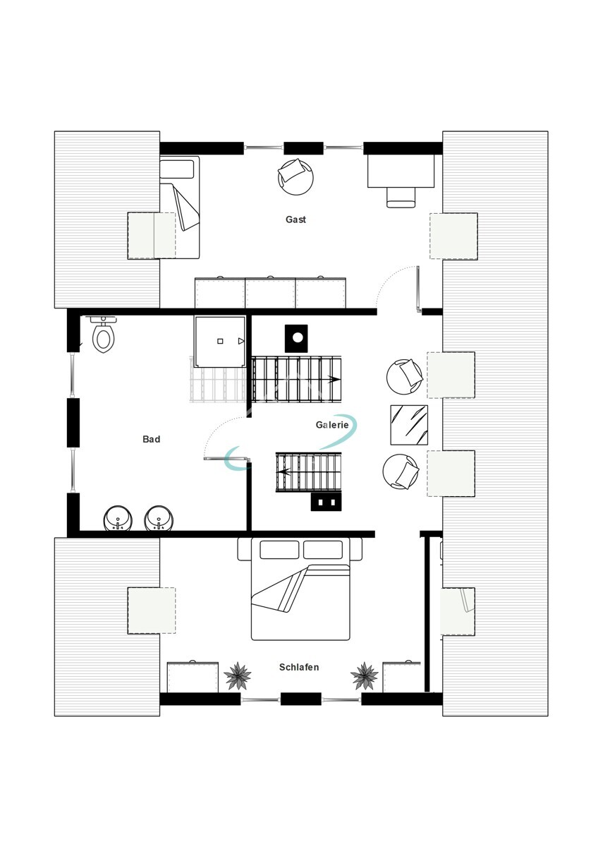 Grundriss DG