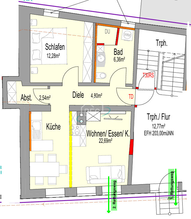 Wohnung 1, EG