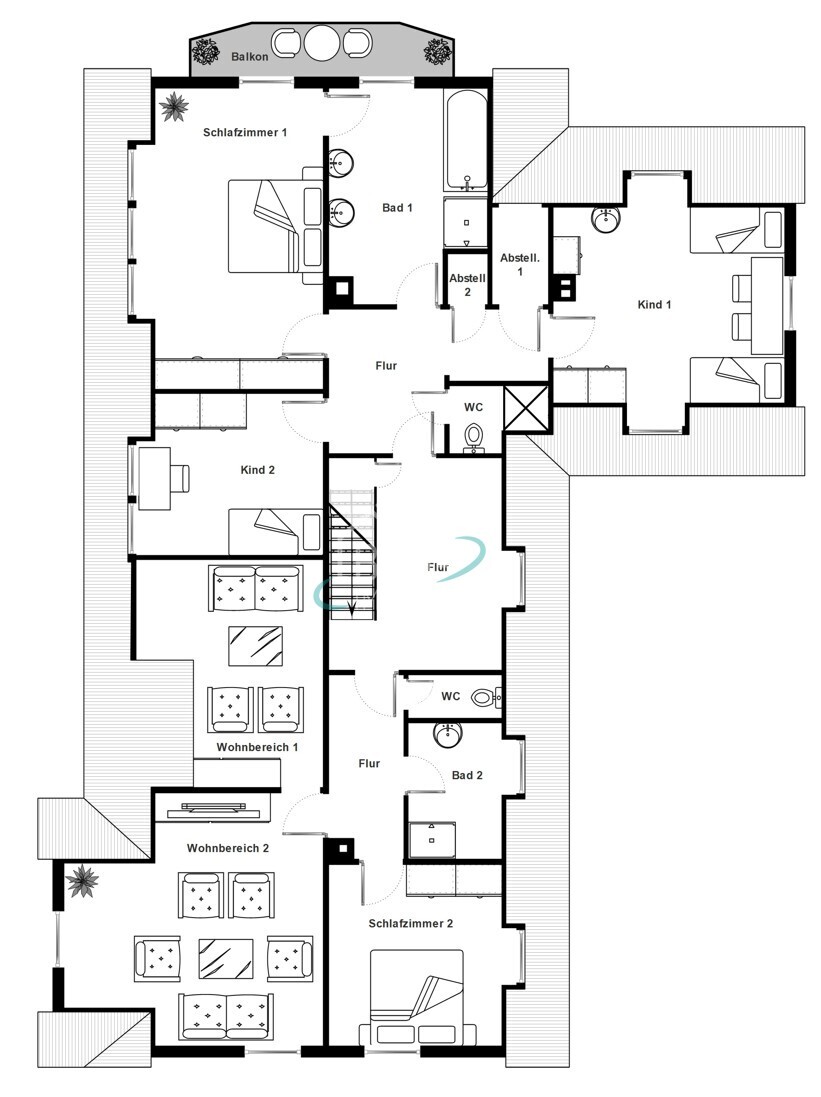 Grundriss DG