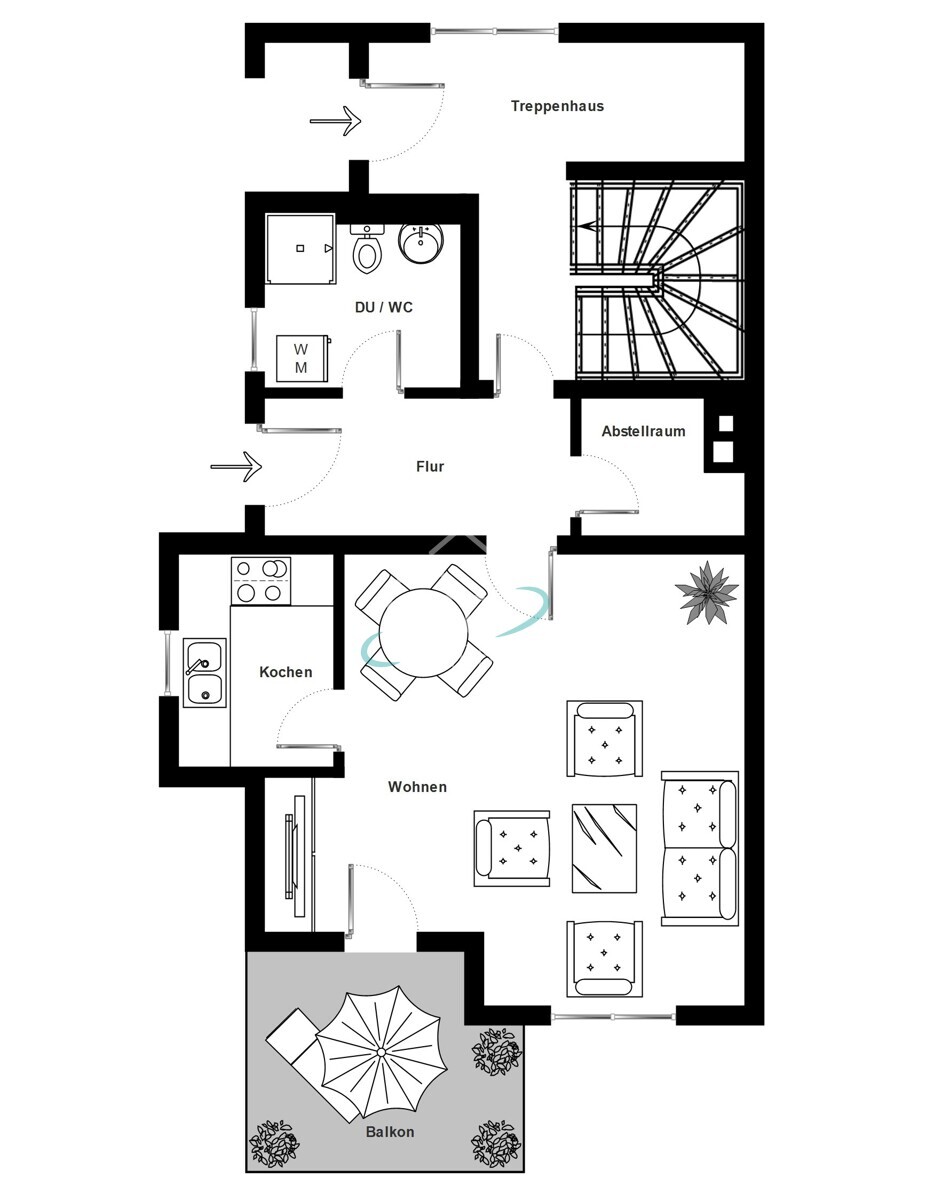 Grundriss EG