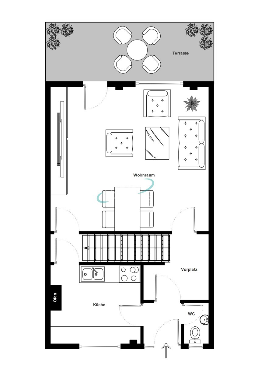 Grundriss Erdgeschoss