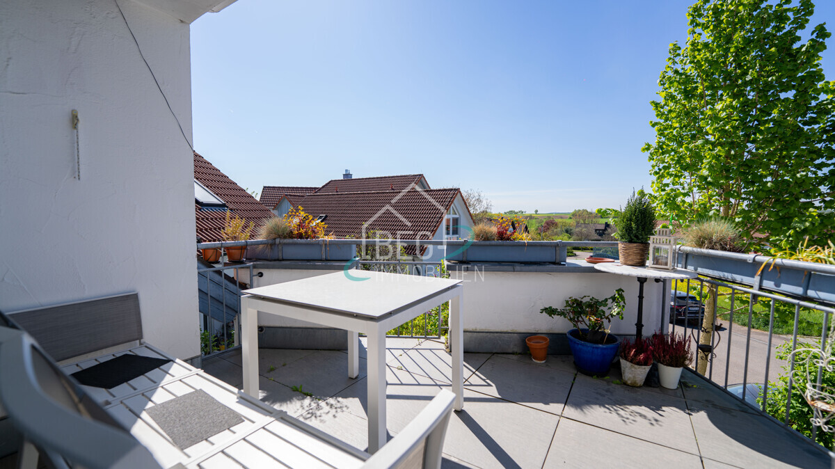 Balkon Wohnung 3 DG