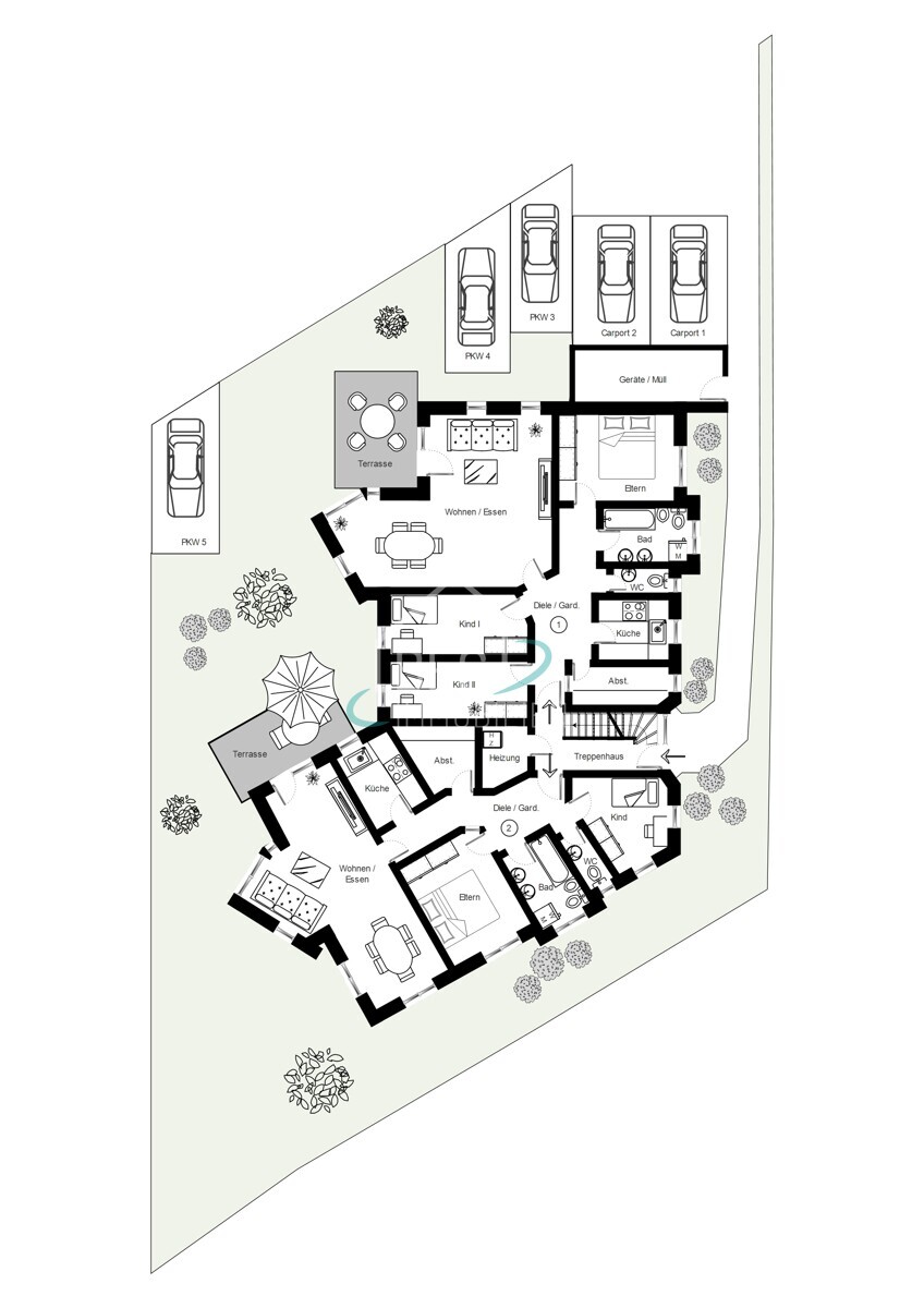 Grundriss EG